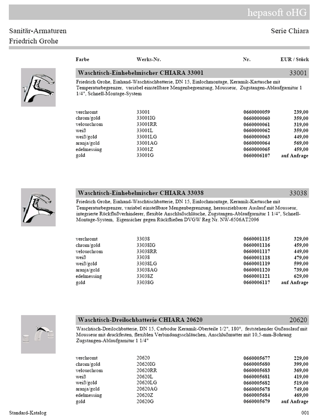 hepaKatalog Musterseite 3